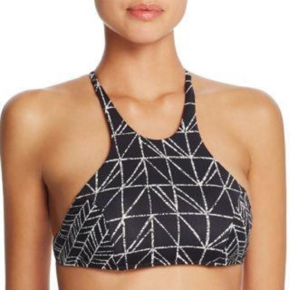 NWT Dolce Vita High Neck Bikini Top